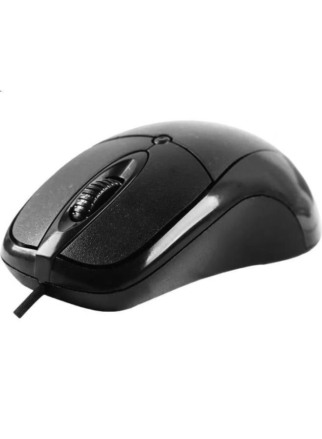 Gesobyte M200 Ps2 Wired Office Mouse, Desktop Computer Specific, Office And Home Use P-Port Round Interface, Corporate Bulk Purchase, Vat Invoice Available, Black - Image 3