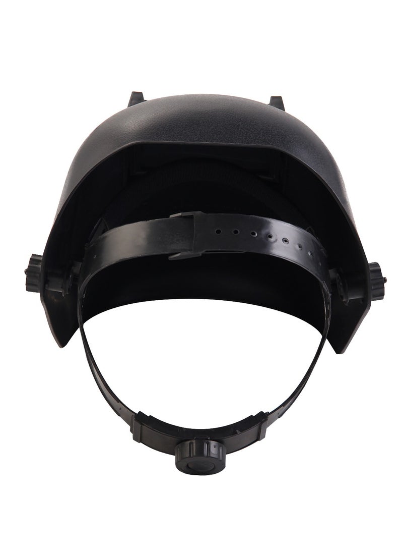 KSEIBI Welding Mask / Whp050, Black Lens, Dark Lens, Large Viewing Screen, Light Weight, Safety Equipment, for Processing Workshops, Welding Applications to Protect Eyes and Face from Intense Light, Sparks, and Debris.  - Image 3