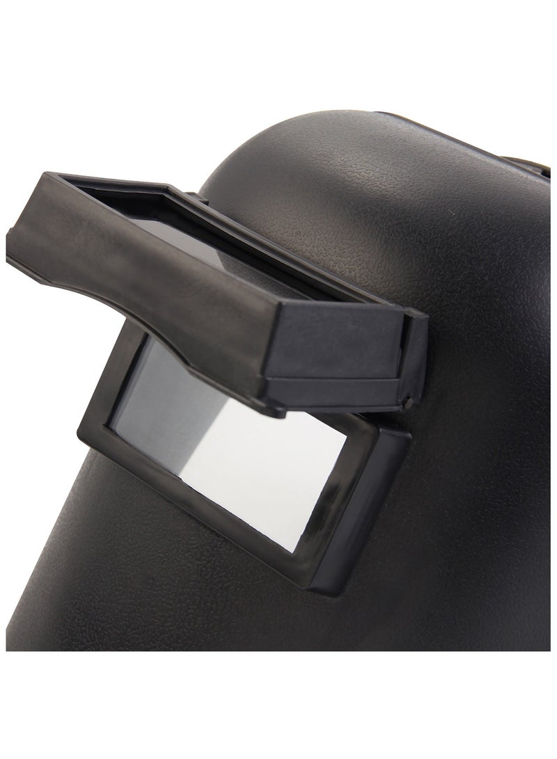 KSEIBI Welding Mask / Whp050, Black Lens, Dark Lens, Large Viewing Screen, Light Weight, Safety Equipment, for Processing Workshops, Welding Applications to Protect Eyes and Face from Intense Light, Sparks, and Debris.  - Image 4
