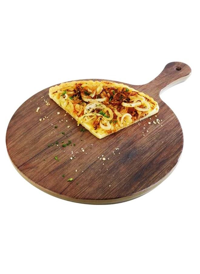 ILSA - Ilsa Wooden Finish Round Gourmet Serving Board 18cm - Made in Italy - Image 1