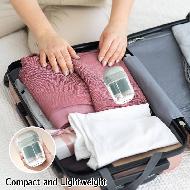 SAMIQU 3-in-1 Toothbrush Travel Case Kit - Foldable Toothbrush with Toothpaste Dispenser&Mouthwash Cup,Portable Tooth Brush Holder for Camping, Business Trips, and Daily Use - Image 4