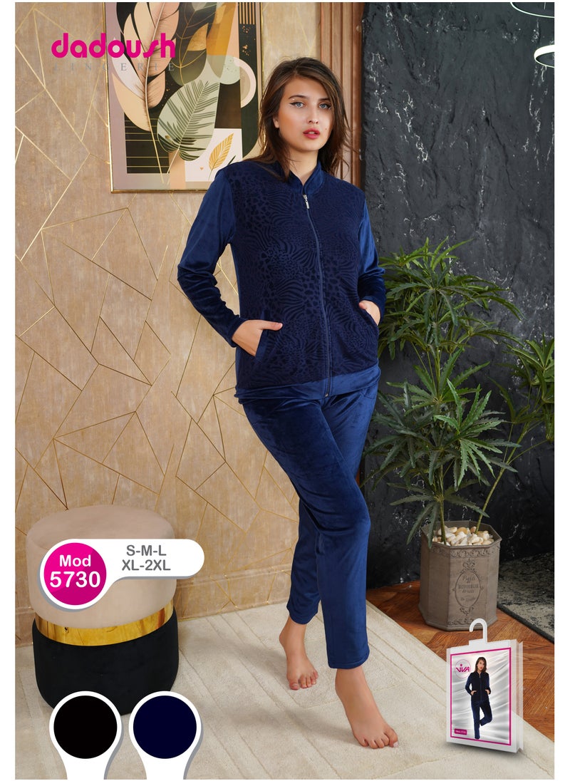 بيجامة قطيفة حريمي كم طويل مثالية للارتداء في الجو البارد - pzsku/Z575D3151F6ACE8039095Z/45/_/1731227920/def17fbd-119e-4e4f-9b1c-366d1f38e3b7