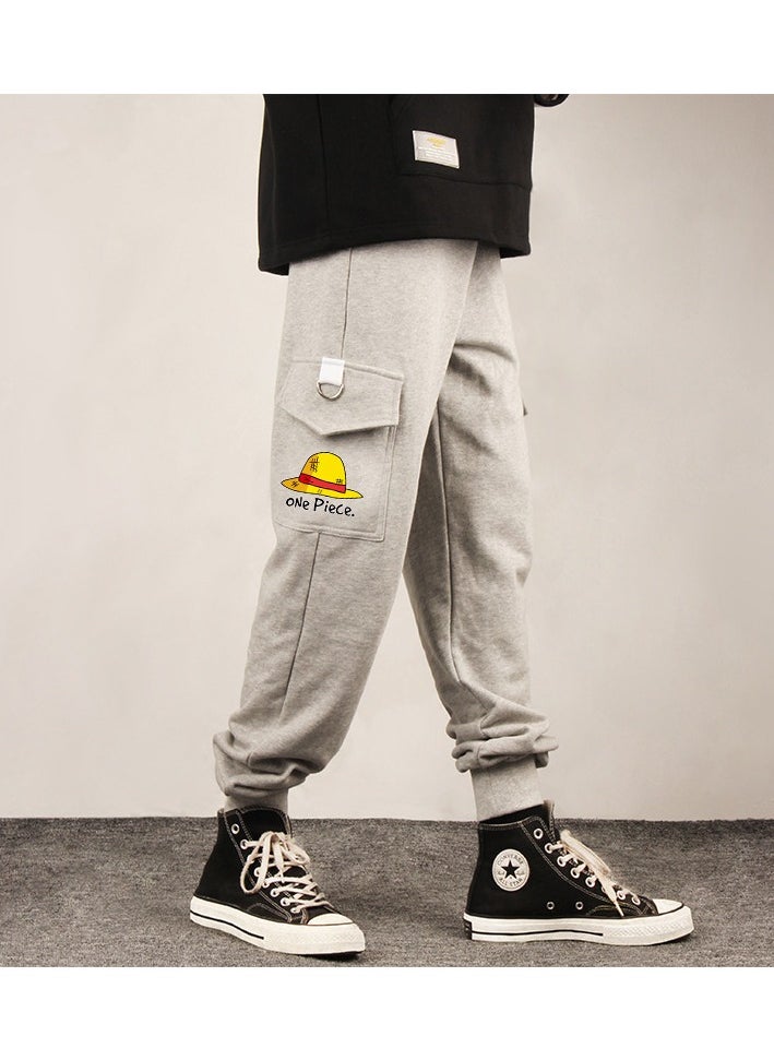 KUYING New One Piece Legged Sports And Leisure Pants  - Image 1