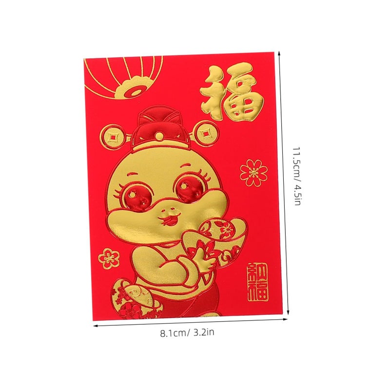 Didiseaon 60pcs Chinese Red Envelopes Traditional Red Packets Spring Festival Gifting Money Rewards Uniquely Designed - Image 3