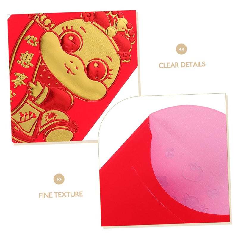 Didiseaon 60pcs Chinese Red Envelopes Traditional Red Packets Spring Festival Gifting Money Rewards Uniquely Designed - Image 4