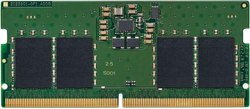 كينغستون ذاكرة كينغستون فالف رام 8 جيجابايت DDR5 5600MT/s غير ECC SODIMM لأجهزة اللابتوب - Image 1