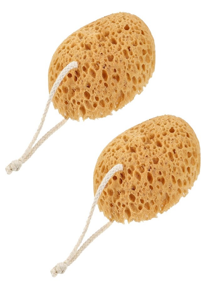 Zyghjort Shower Sponge, 2 Pcs Large Bath Sponges for Shower Body Scrubber Soft Loofah Exfoliating Sponge for Women Men Home Bathroom Face Body Washing Bathing Deep Cleansing - Image 1