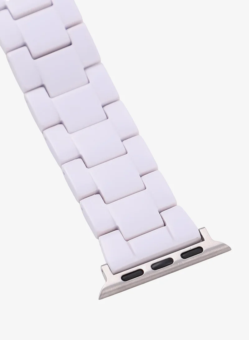 Haute Sauce  Women's H-Link Watch Strap - Chalk White for Women | Best Price UAE
