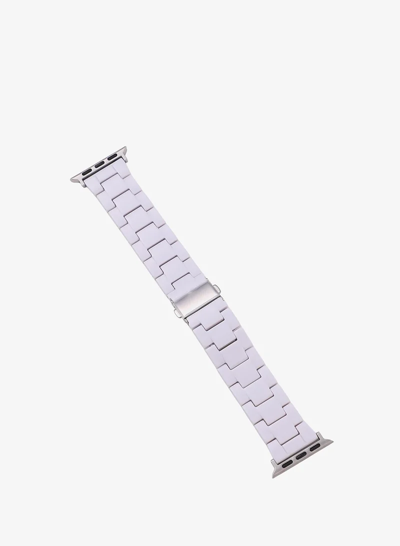 Haute Sauce  Women's H-Link Watch Strap - Chalk White for Women | Best Price UAE