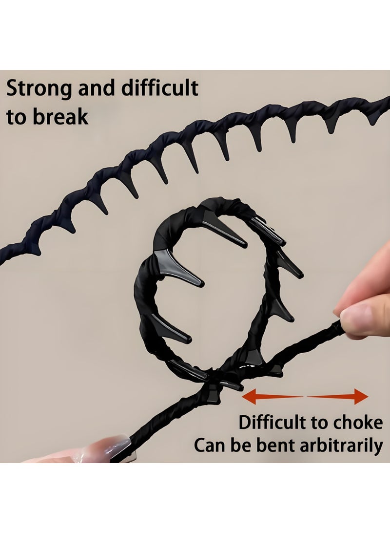 KHAJUL 2PCS Simple Matte Headbands Non-slip Head Hoop Hair Band Women's Hair Accessories - Image 3