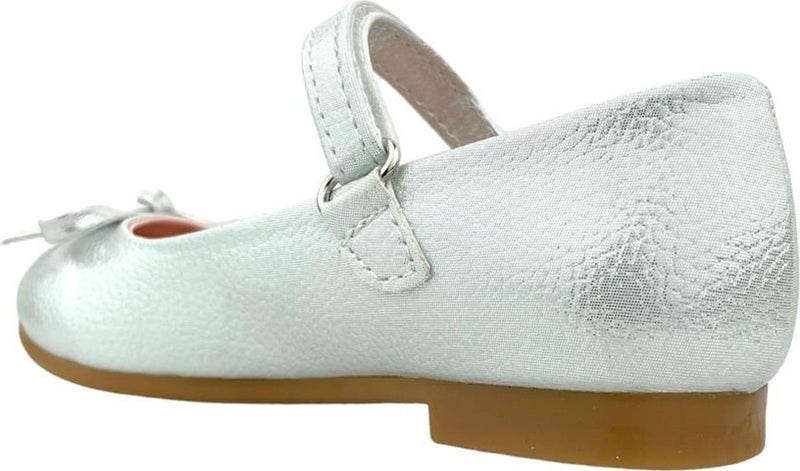 Nubebe Classic Girl's Ballerina Shoes with Tiny Bow Lame Needle  - Image 3