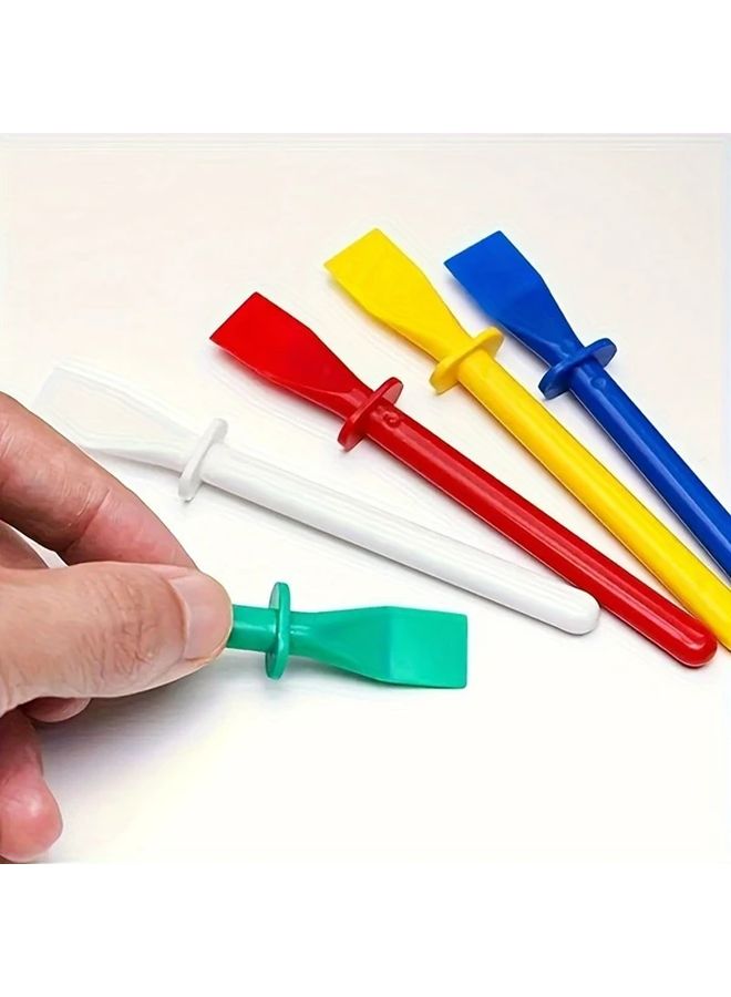 10pcs Random Color Plastic Glue Applicator Bonding Bar DIY Craft Tools Easy Cleaning - Image 4