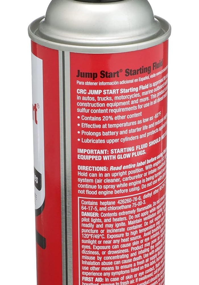CRC Jump Start Starting Fluid with Lubricity 11 Wt Oz 05671 - Image 4
