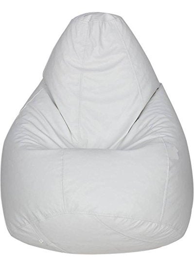 caddyFull caddyFull Jumbo Bean Bags with Beans White 