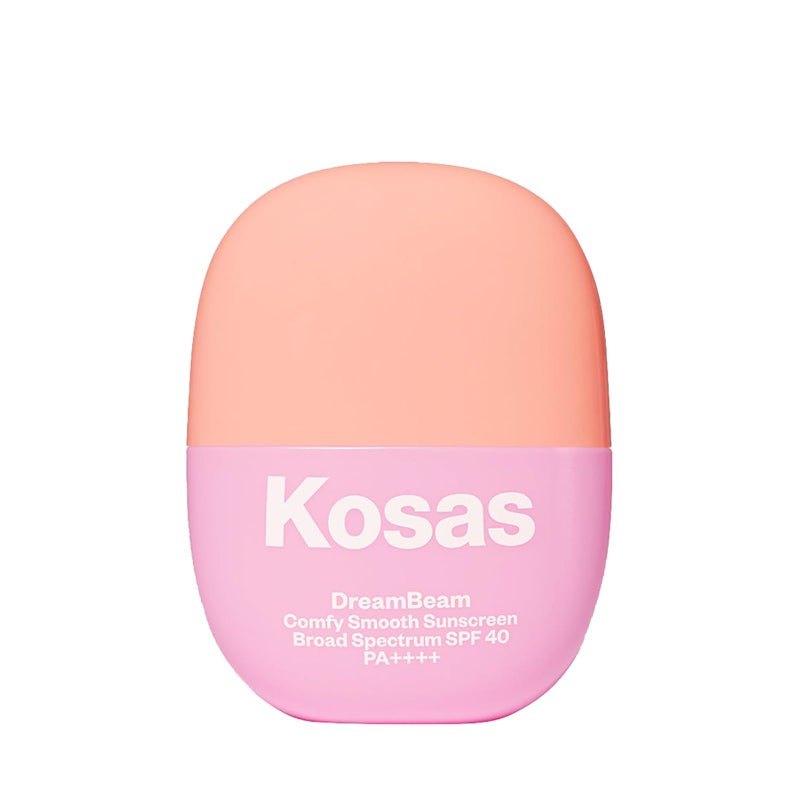Kosas Mini DreamBeam SPF 40 Mineral Sunscreen for Face â€“ Travel Size Makeup Prep & Sun Protection, 15 ml - Image 1