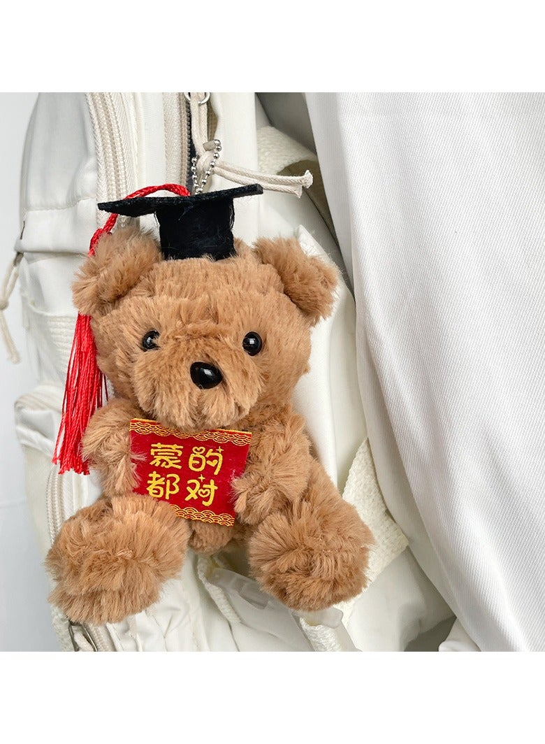 general Dr.Graduation Plush, Giant Plush Doll, Cute Animal PhD Toy, Gift for Kids, Girls, and Boys