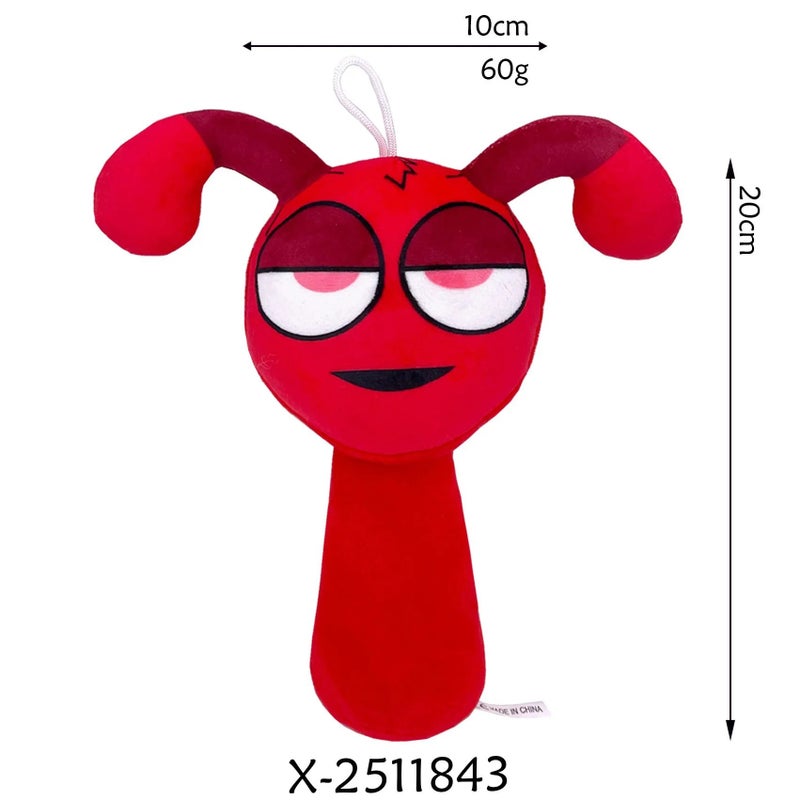 Y&D New 64 Colors Sprunki Plush Toy – Cute Anime Cartoon Stuffed Animal Toys, Soft Peluche Sprunki Doll for Kids and Collectors - Image 1