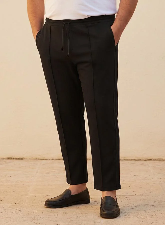 Maxim Men Regular Fit Pants with Drawstring Closure