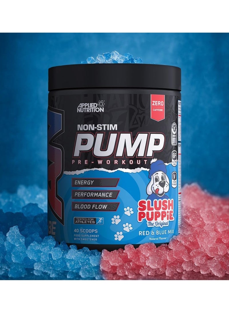 Applied Nutrition ABE Pump Pre Workout Stim Free -  (40 Scoops, 500 gm - Slush PuppiE) - Image 2