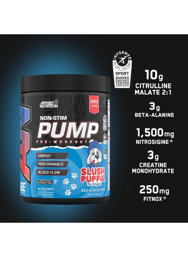 Applied Nutrition ABE Pump Pre Workout Stim Free -  (40 Scoops, 500 gm - Slush PuppiE) - Image 3