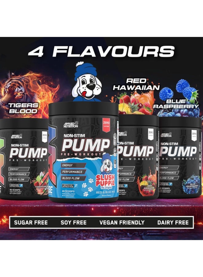 Applied Nutrition ABE Pump Pre Workout Stim Free -  (40 Scoops, 500 gm - Slush PuppiE) - Image 5