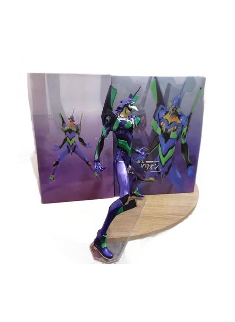 The Neon Genesis Evangelion Berserk EVA Unit-01 Figure, Original Color, Electroplated Final Unit-01 Roaring Model Display.