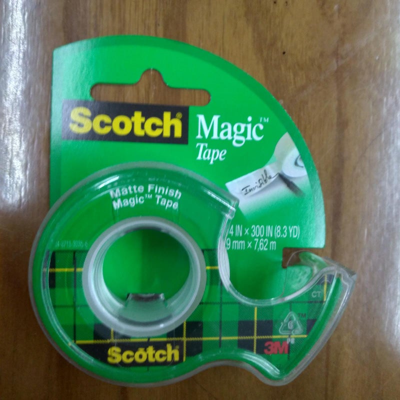 سكوتش شريط سحري 3M + موزع 3/4 بوصة × 300 بوصة (7.62 متر) قطة 105 - Image 1