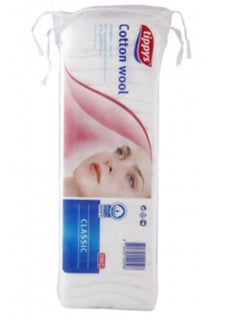 Tippys Classic Cotton Wool for Make Up Remover Applying Toner Cleaning Wounds 100g 