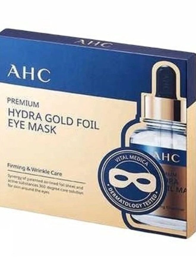 AHC Premium Hydra GOLD Foil Eye Mask 7ml /0.23 fl.oz. (Pack of 5) - Image 1