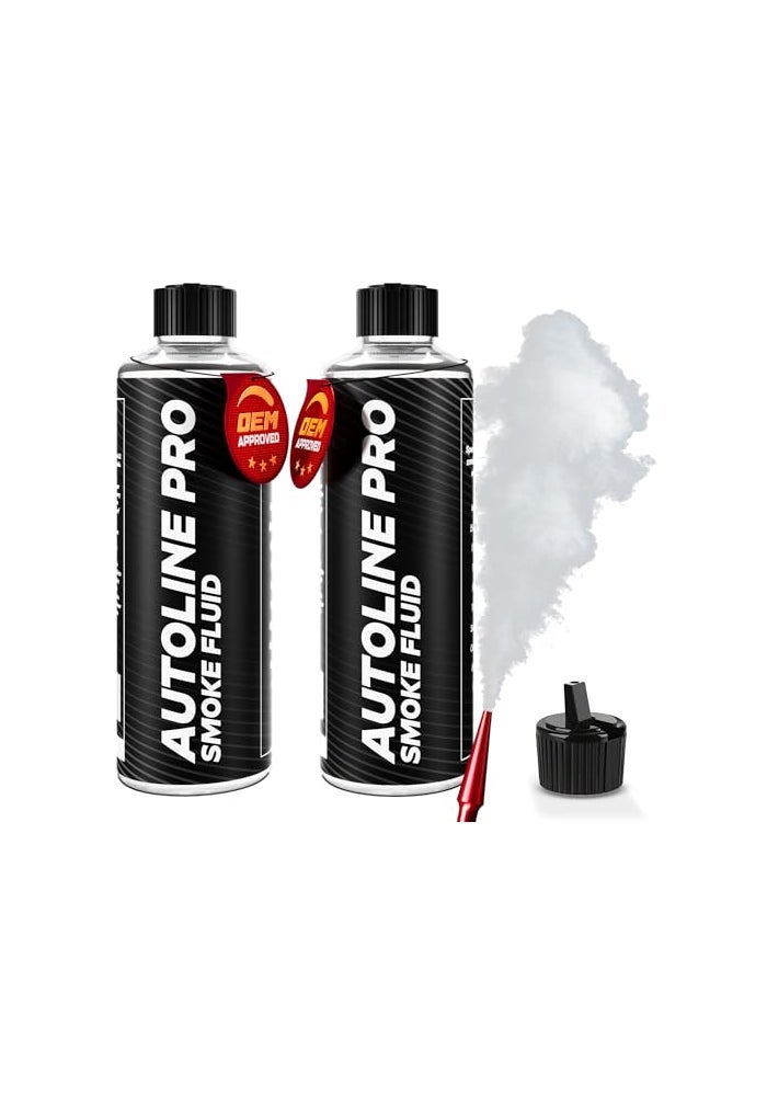 AutoLine Pro Best Ranked Smoke Fluid Solution for Automotive Smoke Machines 2Pack 16oz Total EVAP Vacuum and More Not for Ventus - Image 1