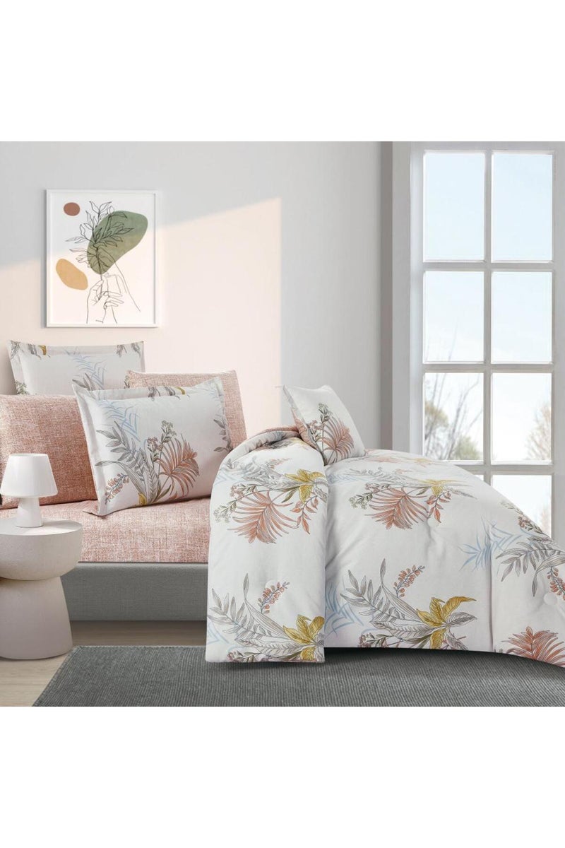 Melen Summer Single and a Half Bedspread – 4 Pieces – Layton – Ivory – Beige - Image 3