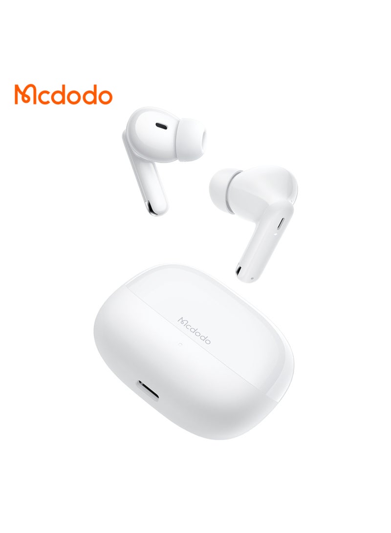 مكدودو Mcdodo سماعات أذن لاسلكية TWS B05 بلوتوث 5.3، وقت تشغيل 21 ساعة، واجهة USB-C - Image 1