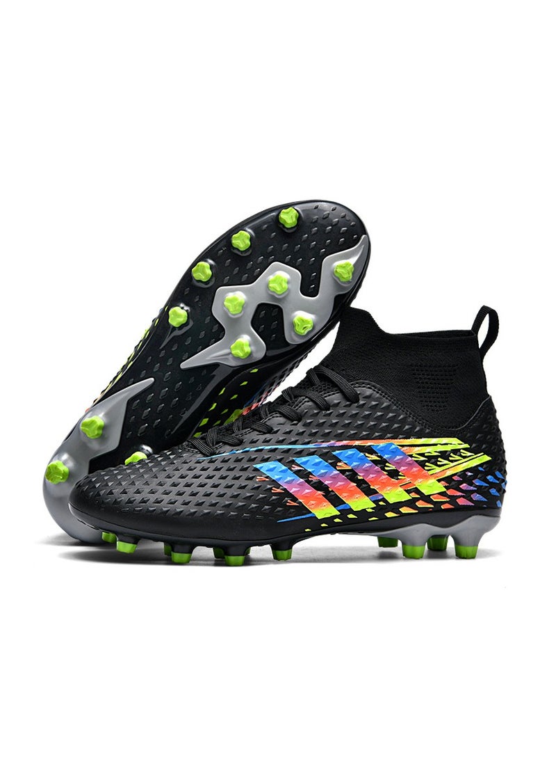 SKT Shiketro Men's soccer cleats for outdoor indoor professional youth boys soccer cleats unisex soccer cleats. - Image 2