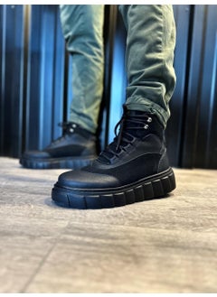 KnACK High Sole Boots 104 Black (Black Sole)  - Image 1