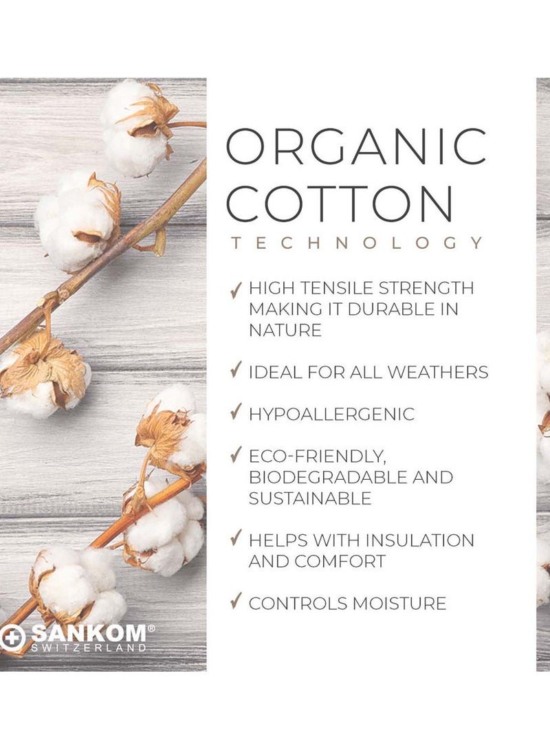 Sankom - Patent Premium Bra With Lace, Ivory M/L - Image 4