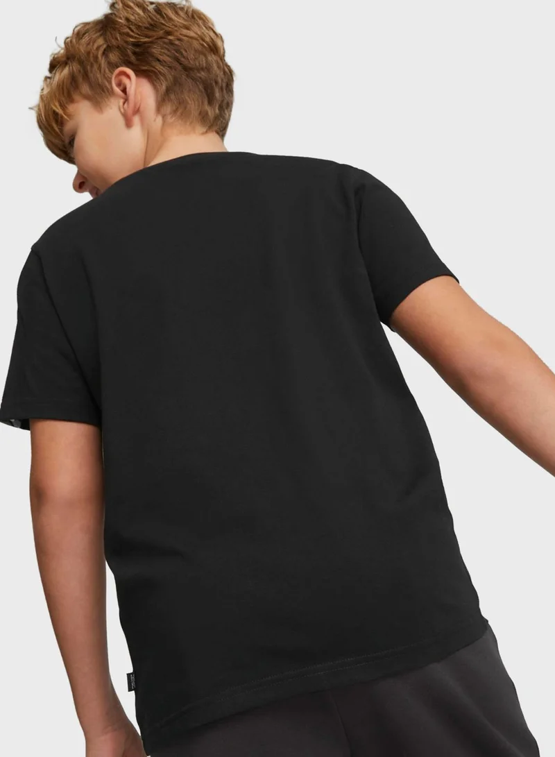 PUMA Youth Essential Tape Camo T-Shirt