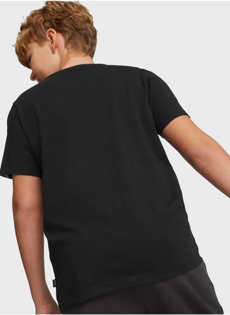 PUMA - Youth Essential Tape Camo T-Shirt - Image 1