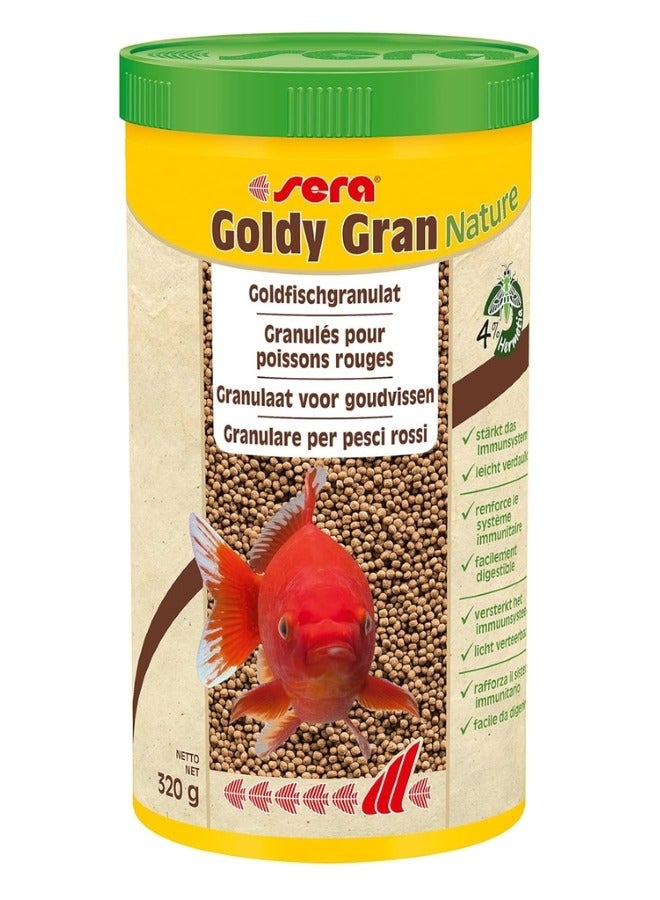 sera goldy gran nature goldfish granules