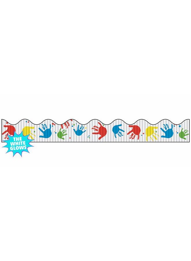 Creativity Designs Border Roll Handprints, 11Enc02132