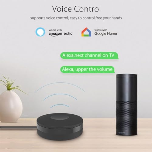 protium Smart IR RF Universal Remote: Infrared WiFi Remote Controller, IR/RF Smart Home Hub, IR Emitter and RF Blaster for Fan AC TV DVD, Tuya/Smart Life App Control, Compatible with Alexa Google Assistant - Image 4