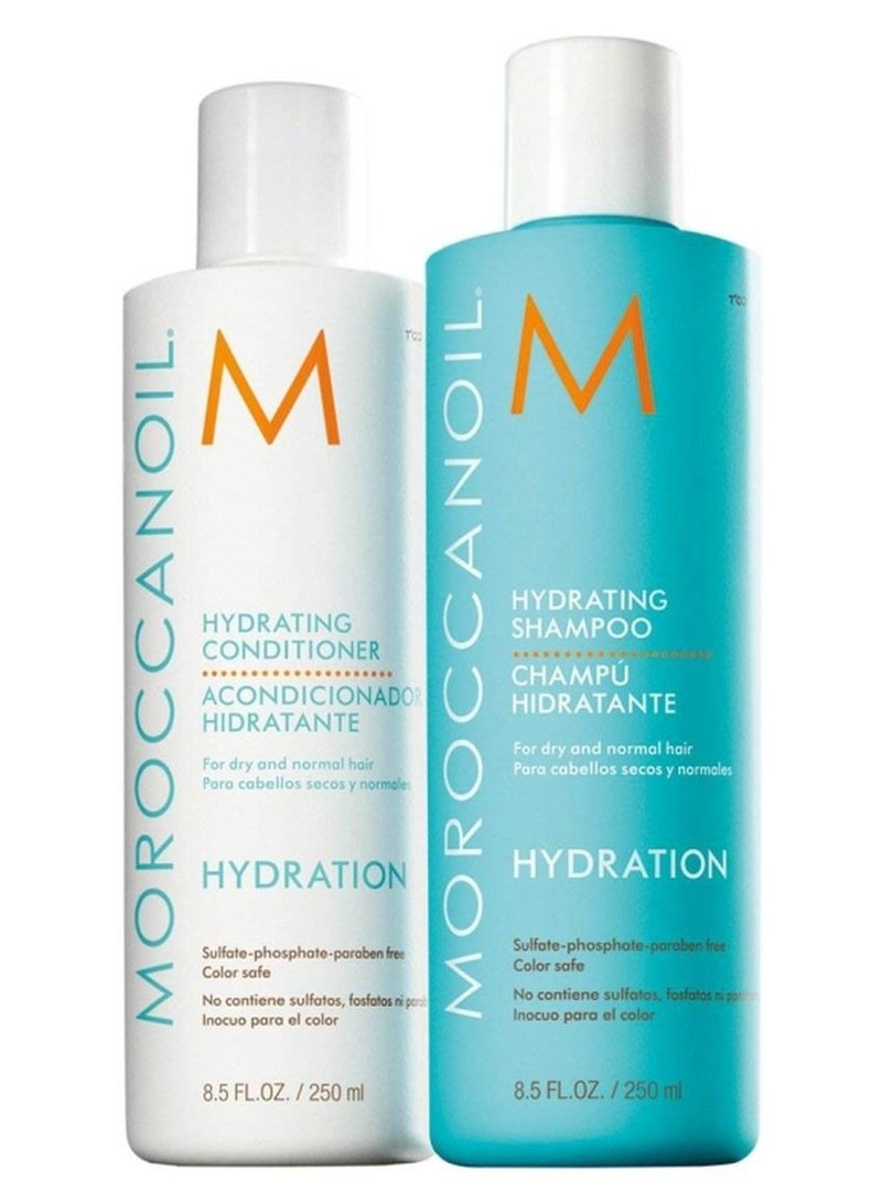 موروكان أويل 2-Piece  Hydrating Shampoo And Conditioner 250x2ملليلتر - Image 1