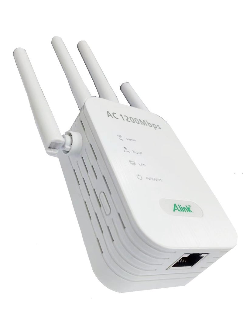 الينك WiFi Range Extender ، 1200 ميجابت في الثانية 2.4 جيجا هرتز 5 جيجا هرتز النطاق المزدوج AC1200 WiFi مكرر ، Access Point White  - Image 2