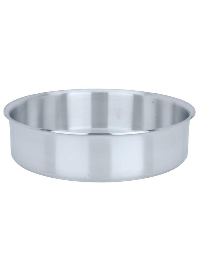 ROBUST Aluminum Oven Tray 28 Cm Round Silver - Image 1