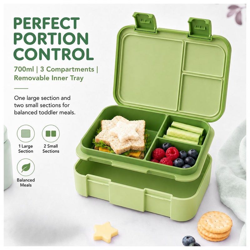 BonBon - 3 Compartments Lunchbox - Lion - Image 5