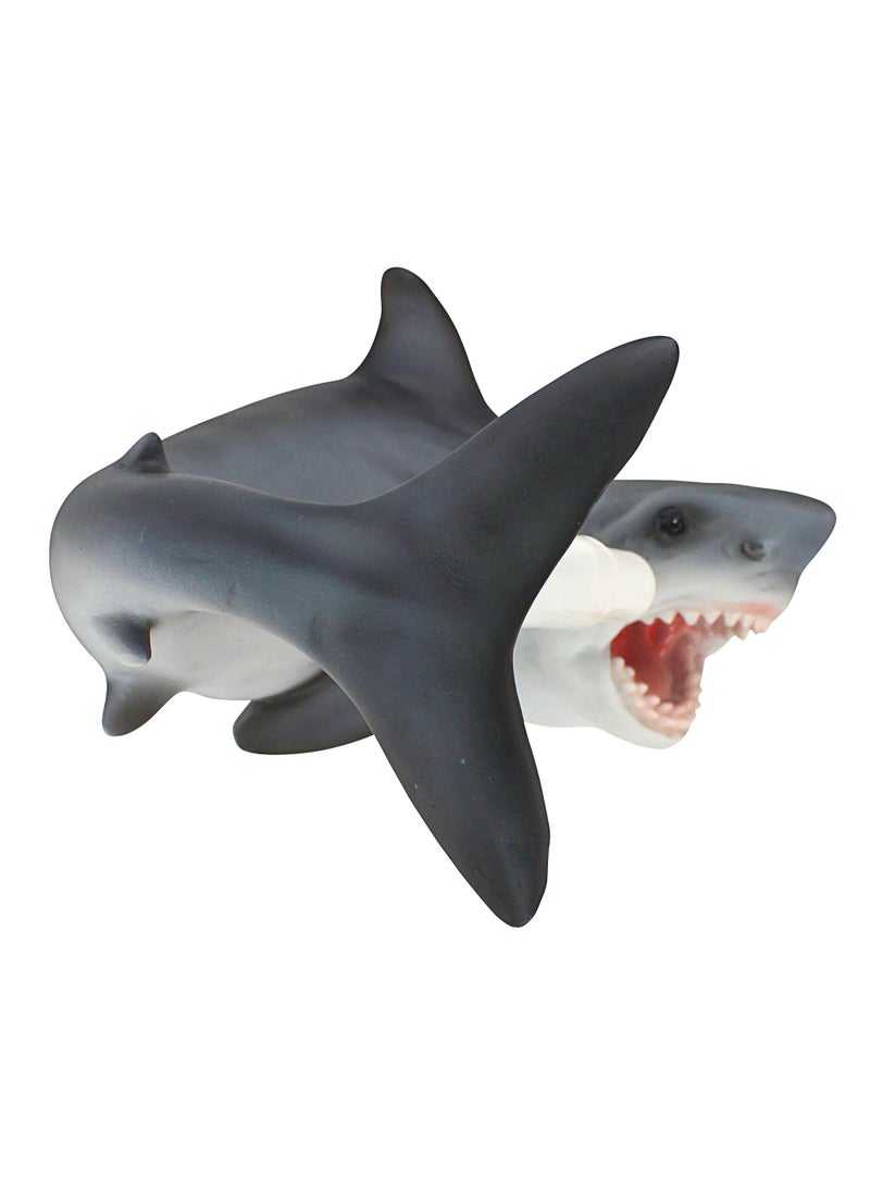 Design Toscano Design Toscano Shark Attack Bathroom Toilet Paper Holder  - Image 3