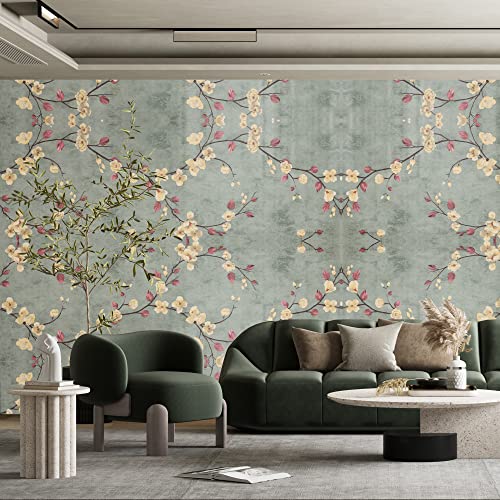 Wollzo Floral Flower Decorative Wallpaper (45 x 500 cm) - Image 2