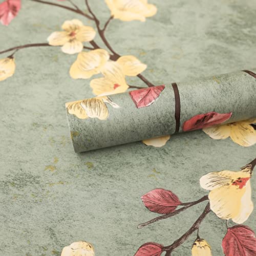 Wollzo Floral Flower Decorative Wallpaper (45 x 500 cm) - Image 1