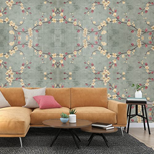 Wollzo Floral Flower Decorative Wallpaper (45 x 500 cm) - Image 3