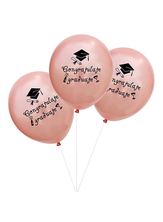 Sharpdo 50-Piece Congratulate Graduate Party Decoration Balloons - Image 2