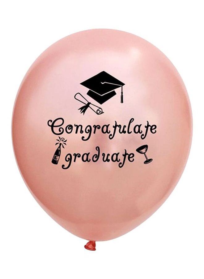Sharpdo 50-Piece Congratulate Graduate Party Decoration Balloons - Image 1